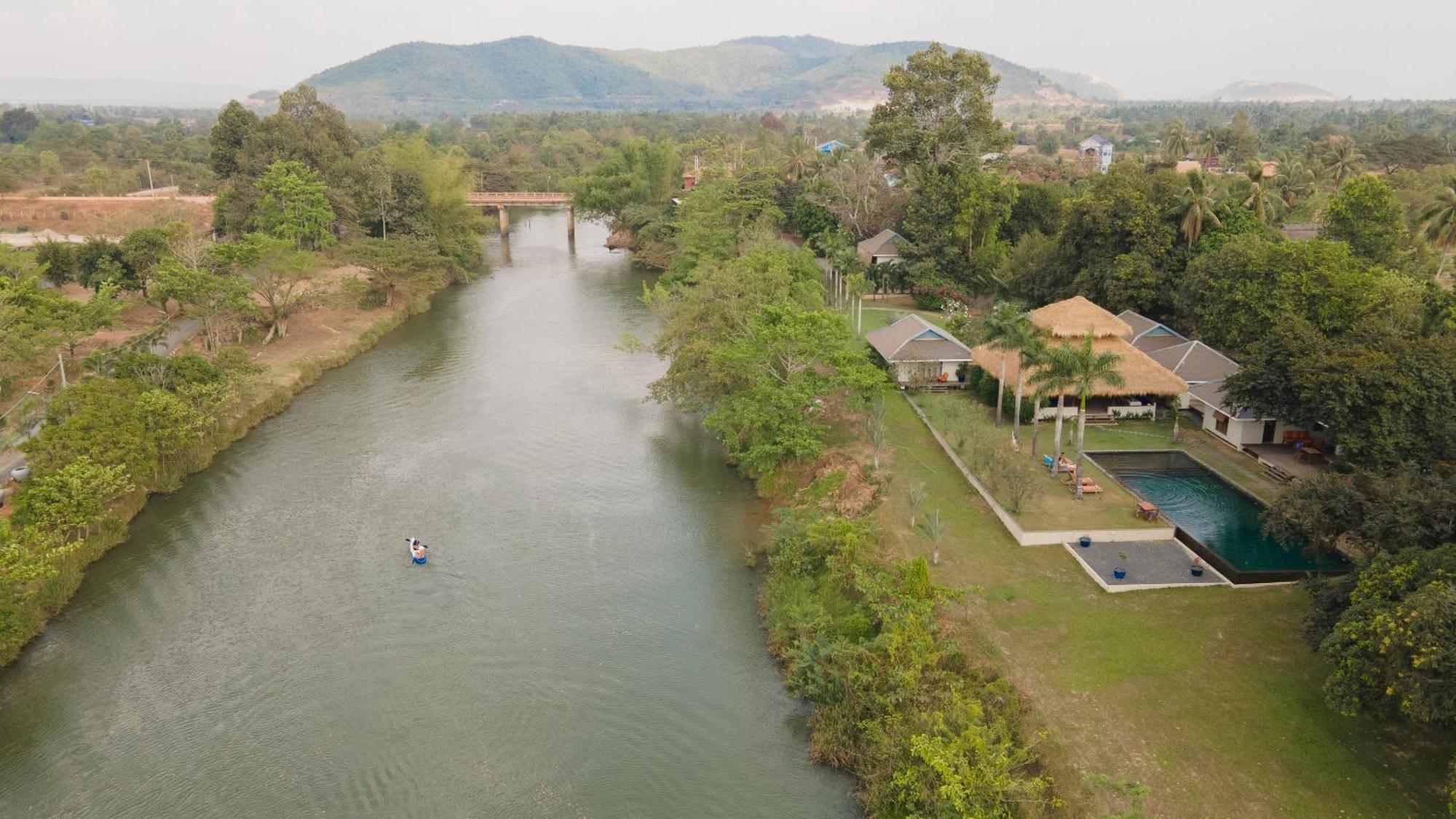 Khla Lodge Kampot Kültér fotó